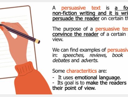 teks persuasi merupakan teks yang berisi