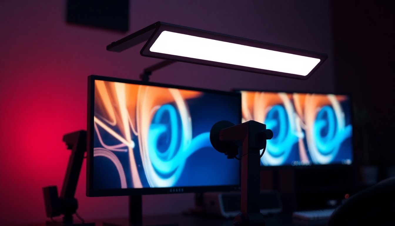 anti glare monitor hood attachments dmgamingyyoz